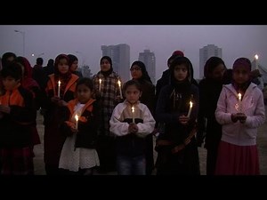 Candle-lit vigil for victims of Pakistan school massacre