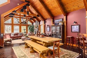 For sale in Upstate NY: This sunset estate on Chateaugay Lake is on the market for $575,000. https://trib.al/ky16Njy | NYup.com