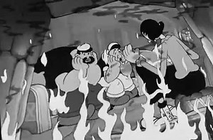 Popeye the Sailor Popeye the Sailor E073 Ghosks Is the Bunk