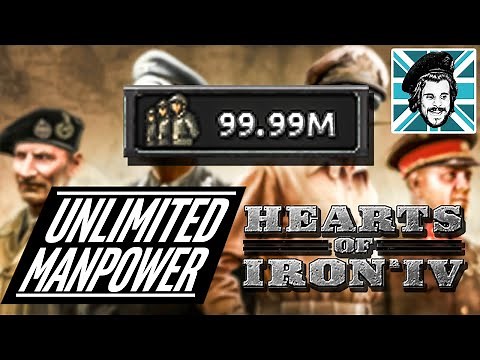 Hearts of Iron 4 UNLIMITED MANPOWER EXPLOIT IS BROKEN!