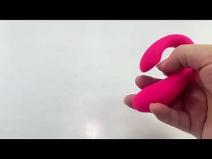 Wearable U-Shaped Dual Vibrating Egg with APP Control, G-Spot & Clitoral Stimulation