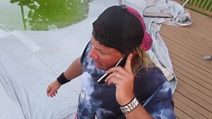 This video is about Donnie Baker inviting all his friends back for another big above ground pool bash! And a little hoops mixed in too! | Donnie Baker