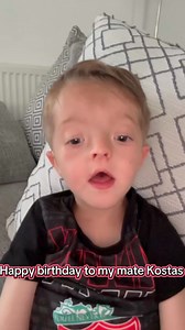 Issac gives a total surprise birthday wishes to his mate Kostas....😂 | Anfield With Isaac