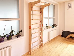 Wooden Swedish Ladder for Home Gym | Premium Swedish Wall | Stall Bars for Home | Versatile Wall-mounted Exercise Equipment for All Ages - Etsy