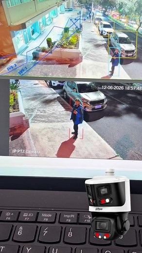 TRIPLE LENTE, MAS VISION CON UNA MISMA CAMARA DE SEGURIDAD DAHUA #camarasdeseguridad #camarasdevideovigilancia #inteligenciaartificial #ia