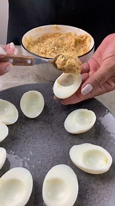 Eggs stuffed with tuna, everyone will ask you for the recipe! | My Recipes