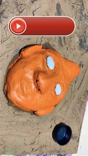 UNLEASH YOUR CREATIVITY WITH CLAY: FACE SCULPTURE TUTORIAL!#viral