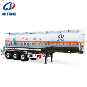 [Hot Item] Three Axle 40/50 Cbm Bottom Discharge/Unloading Bulk Cement/Fly Ash/Flour/Powder Material Transport Tank/Tanker Heavy Duty Truck Semi Trailer