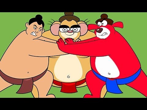 Rat A Tat - Sumo Wrestler Don & Pals - Funny Animated Cartoon Shows For Kids Chotoonz TV