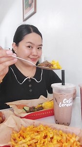 Season 24 Episode 23 || Pigging out at Cafe Larawan || Must try mga co-mars! 🤎☕📸 📍M.L. Tagarao St. Ilayang Iyam Lucena City (in front of QNHS) 🕰 Open daily from 10 am to 8pm #DailyMomma #CafeLarawan #crackndrinks #foodie #fypviralシ #fypシ #DailyMomma #cafelarawan #fypviralシ #foodie #foodreview #minivlog | Daily Momma