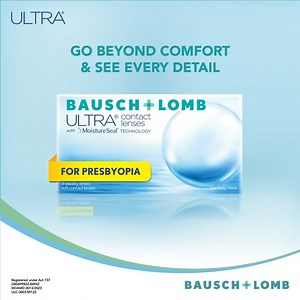 18 reactions | From screen time to steering wheels—see it all, clearly. ULTRA® contact lenses support sharp, comfortable vision for the tasks that matter most. #BauschAndLombMY #UltraContactLens #GoBeyondComfort #SeeEveryDetail #MoistureSeal #SeeBetterLiveBetter | Bausch + Lomb Malaysia | Facebook