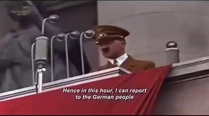 Historic speech by Hitler on the occasion of the 1938 Anschluss (English Subtitles)