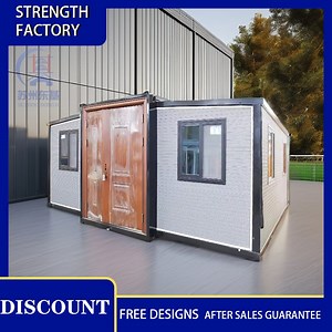 [Hot Item] Extendable Garden Prefab Green Modular Glass Luxe Cabin China Ranch Portable House