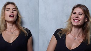 Women’s orgasm faces captured
