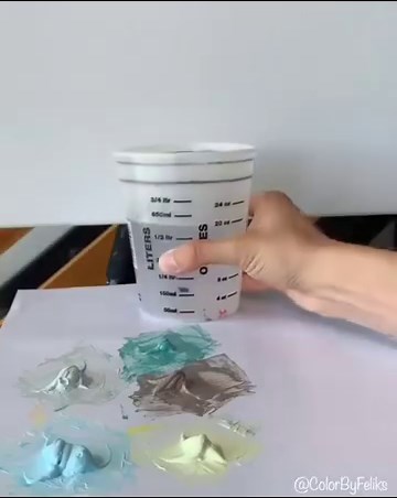 Textured painting using molding paste and acrylics 🎨 Learn how to paint with acrylics and get mentored by me with my most in-depth lessons ever available here: https://learn.colorbyfeliks.com/mentorship #acrylicpainting #abstractart #texturedpainting #artwork #artist | Feliks K