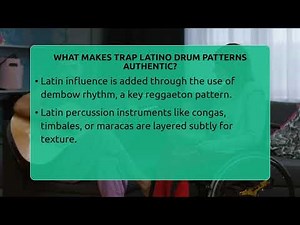 What Makes Trap Latino Drum Patterns Authentic? - Latin Music Revolution