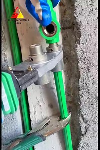 ppr welding machine pipe insulation #pprwork# #bathroomwork# | Electric & Plumber-work