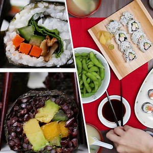 Set up a virtual date and make some homemade sushi tonight! 🍣 | Tasty UK