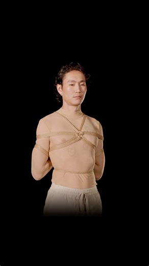 Shibari Study on Instagram: "∞ Infinity Reverse Prayer ∞ Watch the full tutorial series via the link in our bio. 📚 This advanced tie requires more practice than usual due to its high risk profile, but once accomplished, it can be extremely rewarding! 🧶 In this class, Gorgone breaks down how to construct the harness to support a sustained reverse prayer position, while covering essential safety considerations throughout. Disclaimer: This class is recommended for advanced riggers and models only