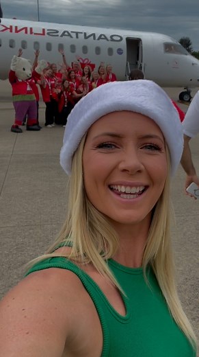 Santa’s helpers from @qantas & @redcrossau have been working hard to get gifts ready before Christmas Day & give back to those affected by Cyclone Jasper 1 year on. We dashed up to Cairns to capture a story that we hope will make you smile. Tune in tomorrow ☀️🎅❤️ | Katie Brown