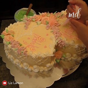 Double the heart, double the deliciousness💕😋 By: The Art of Frosting | MetDaan Cakes