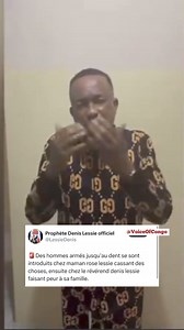 Denis Lessie s’explique | Voice of Congo