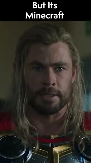 Thor Wants Mjolnir hammer But Its Minecraft 😅