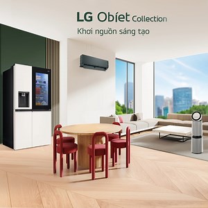 LG Objet Collection - NHÀ THAY ÁO MỚI, KHƠI NGUỒN SÁNG TẠO 🥰 Tân trang lại tổ ấm cùng LG Objet Collection chính là chìa khóa vàng mở ra một không gian sống đầy cảm hứng cho bạn. ✨ Còn gì tuyệt vời hơn khi được tận hưởng gian phòng mới mẻ giúp khai mở ý tưởng độc đáo trong bạn. Từng tuyệt tác nội thất trong bộ sưu tập LG Objet mang thiết kế thời thượng, gam màu sang trọng, hài hòa hoàn hảo đến từng chi tiết. 🥳 Biến ngôi nhà của bạn trở thành nơi khơi nguồn sáng tạo với LG Objet Collection tại: 