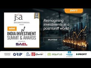 LIVE: Day 1 – Mint India Investment Summit & Awards 2026 | #MintIIS2026