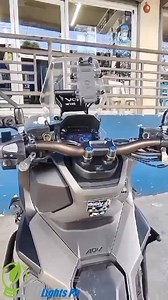 The Intelligent Riding System (TPMS, Dashcam, Navigator, Carplay, Android Auto, and Infotainment System) - 7inches installed on this Honda X-Adv 750 #ledlightsph | LED Lights Ph