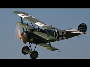 Fokker Dr.I Triplane and Fokker EIII at Hahnweide Airshow 2019