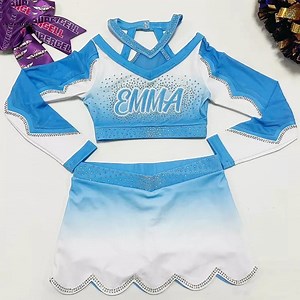 [Hot Item] Design Your Own Youth Wholesale Custom Girls Cheerleading Uniforms Kids