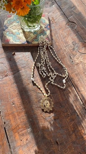 13 reactions | Hot Spring Tip: Add beauty to your space by placing your VSA jewelry around your home. It’s artwork, both on and off your body. Ideas: Hang it over your fresh flower vase ☮️Place it on your altar 華Put it with your hanging plants 爵Drape it over your mirror VSA is meant to be seen & shine! ✨ | Virgins Saints & Angels | Facebook