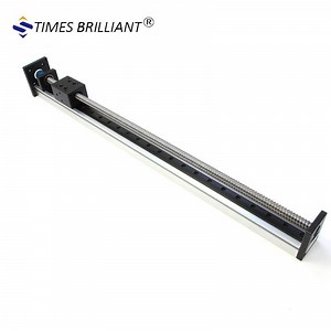 [Hot Item] Good Quality 600mm Stroke Stepper Motor Driven Ball Screw Aluminum Linear Slider Guide Rail for Motorized Xy Table