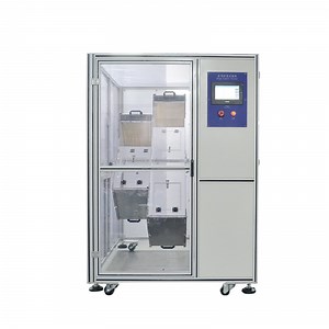 [Hot Item] IEC 60068-2 Tumbling Barrel Drum Drop Test Machine Double Tumbling Barrel Drop Tester