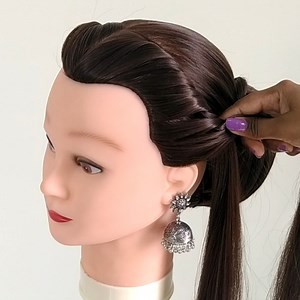 4.8M views · 16K reactions | Stylish Hairstyle for This Wedding Season! ➜ ʀᴀᴛᴇ ᴛʜɪꜱ ᴠɪᴅᴇᴏ ᴏᴜᴛ ᴏꜰ 10 | DIY Hacks | Facebook