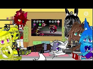 fnia reacts to hypno lullaby (full ver I messed up on chica sorry 😞 but enjoy 😉)
