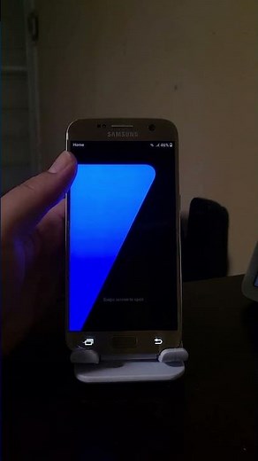 Samsung Galaxy S7 incoming message
