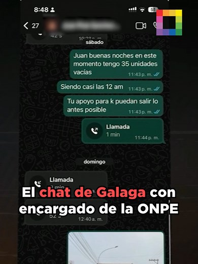 Galaga Chat: ONPE Electoral Production Sub-manager