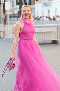 Florence Pugh Reflects on the Backlash Over Her Freeing the Nipple in a Sheer Valentino Dress