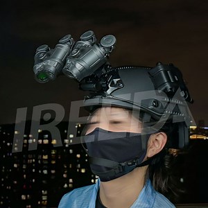 [Hot Item] Low-Light Imaging Four-Eye Quad Tube Helmet-Mounted Gpnvg 18 Nvg Model Ground Panoramic Night Vision Goggles Gpnvg