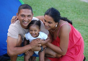 Terminal Tower lights up the sky for National Family Day