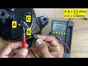How To Identify CSR for Compressor | मल्टीमीटर से कंप्रेसर की जांच करें #kampresar