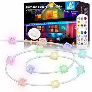 [Hot Item] Christmas Permanent RGB LED Pixel Control LED Point Light Eave Strings LED