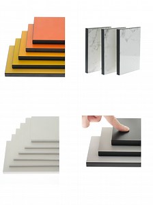 [Hot Item] Eco-Friendly Kraft Paper HPL Panel High Pressure Compact Laminate Sheet Color Core Board