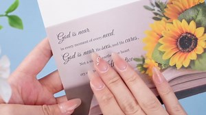 Motiskyy 50 Pack Religious Praying for You Cards with Scripture Bible Verse Christian Encouragement Greeting Cards Bulk 10 Designs 4 x 6 Inspirational Prayer with Envelopes and Stickers(Flower)