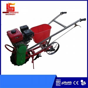 [Hot Item] Gasoline Power Single Row Corn Seeder Hand Push Corn Planter Corn Drill Seeding Machine