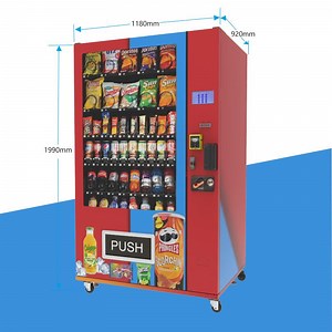 [Hot Item] Vending Machine Snacks and Drinks & Combo Vending Machine for Fresh Food