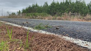 Storm damage in Macon County following Wednesday morning severe weather