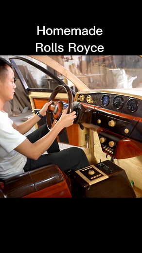 10K views · 133 reactions | Homemade Rolls Royce 6x6, Dad Builds For His Son #Ndwoodart #rollsroyce | NDWoodArt | Facebook